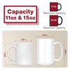 Personalized White Mug - Gift For Couple - I Fall In Love All Over Again ARND036