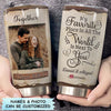 Personalized Tumbler - Gift For Couple - My Favorite Place Is Next To You ARND036