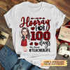 Personalized T-shirt - Gift For Teacher - Hooray For 100 Days ARND037