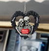 Personalized Car Hanging Ornament - Gift For Couple - Till Death Do Us Part ARND0014 AGCPD022