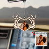Personalized Car Hanging Ornament - Gift For Couple - Till Death Do Us Part ARND0014 AGCPD021
