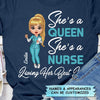 Personalized T-shirt - Gift For Nurse - Living My Best Life ARND018