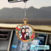 Personalized Car Hanging Ornament - Gift For Couple - My Life Got Brighter When You Walked Into It ARND0014 AGCPD015