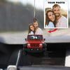 Personalized Car Hanging Ornament - Gift For Couple - We Got This ARND0014 AGCPD015