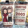 Personalized Tumbler - Gift For Couple - Annoying Each Other Since ARND018