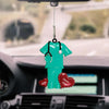 Personalized Car Hanging Ornament - Gift For Nurse - Nurse Scrubs ARND018 AGCKH011