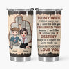 Personalized Tumbler - Gift For Couple - To My Wife ARND018