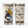 Personalized Tumbler - Gift For Couple - I Like You How I Like My Coffee ARND036