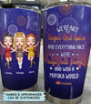 Personalized Tumbler - Gift For Friend - We&#39;re Not Sugar And Spice Best Friends ARND037