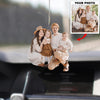 Personalized Car Hanging Ornament - Gift For Family - My Family ARND036 AGCVL013
