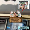 Personalized Car Hanging Ornament - Gift For Dog Lover - Thanks For Picking Up Our Poo ARND018 AGCKH012