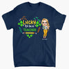 Personalized T-shirt - Gift For Teacher - Lucky To Be A Teacher ARND005