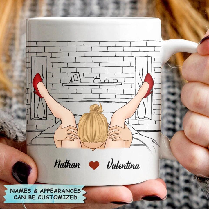 Personalized White Mug - Gift For Couple - Happy Valentine's Day ARND0014