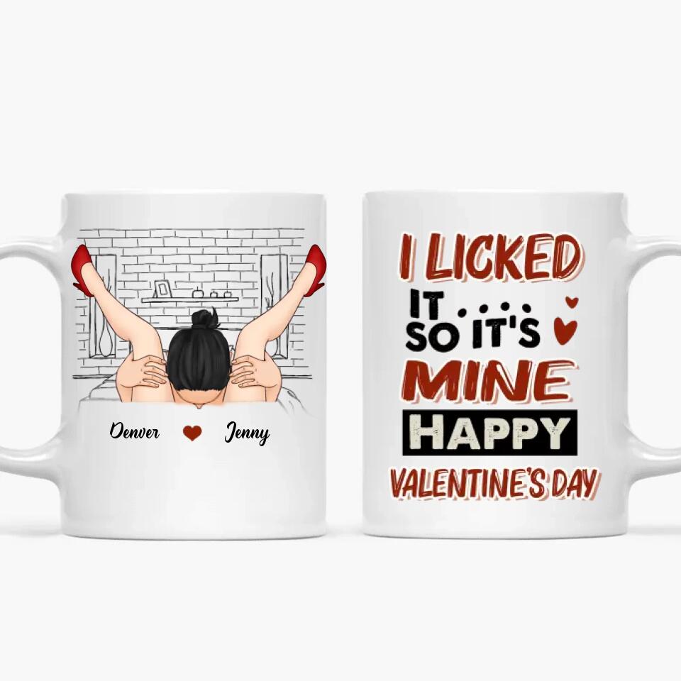 Personalized White Mug - Gift For Couple - Happy Valentine's Day ARND0014