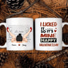 Personalized White Mug - Gift For Couple - Happy Valentine&#39;s Day ARND0014