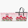 Personalized Leather Bucket Bag - Gift For Grandma - Grandma&#39;s Sweethearts Flower ARND005