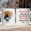 Personalized White Mug - Gift For Couple - Together With You ARND036