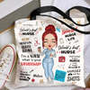 Personalized Tote Bag - Gift For Nurse - World&#39;s Best Nurse ARND005