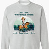 Personalized Hoodie - Gift For Horse Lover - Just A Girl Who Love Horse ARND037