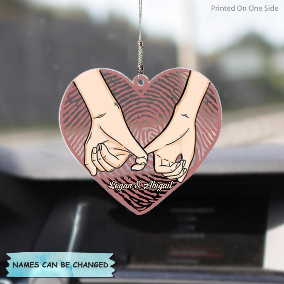 Personalized Car Hanging Ornament - Gift For Couple - You And Me We Got This ARND037 AGCTD014