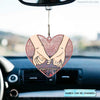 Personalized Car Hanging Ornament - Gift For Couple - You And Me We Got This ARND037 AGCTD014