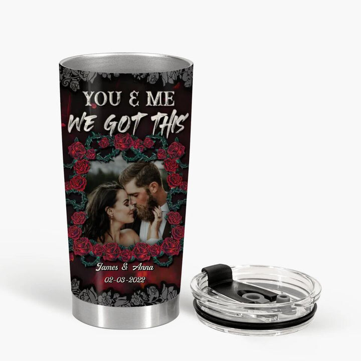 Personalized Tumbler - Gift For Couple - This Is Us ARND005
