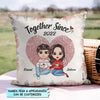 Personalized Pillow - Gift For Couple - Together Since ARND037
