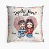 Personalized Pillow - Gift For Couple - Together Since ARND037