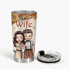 Personalized Tumbler - Gift For Couple - You Are My Queen Forever ARND036