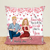 Personalized Pillow - Gift For Couple - My Favorite Place In All The World Is Next To You ARND037