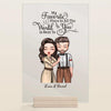 Personalized Acrylic Plaque - Gift For Couple - My Favorite Place Is You ARND036