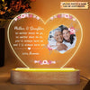 Personalized Acrylic LED Night Light - Gift For Mom - Mother And Daughter ARND037