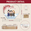 Personalized Acrylic LED Night Light - Mother&#39;s Day Gift For Mom, Grandma - Mother And Daughter Forever Linked Together ARND036