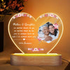 Personalized Acrylic LED Night Light - Gift For Mom - Mother And Daughter ARND037