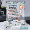 Personalized Acrylic Plaque - Gift For Mom - World&#39;s Best Mom ARND018