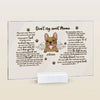 Personalized Acrylic Plaque - Gift For Pet Lover - Don&#39;t Cry Sweet Mama ARND0014