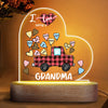 Personalized Acrylic LED Night Light - Gift For Grandma - I Love Being A Grandma ARND037