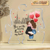 Personalized Puzzle Acrylic Plaque - Gift For Couple - The Missing Piece To My Heart ARND037