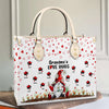 Personalized Leather Bag - Gift For Grandma - Grandma&#39;s Love Bugs V2 ARND0014