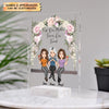 Personalized Acrylic Plaque - Mother&#39;s Day Gift For Mom, Grandma - First Our Mother, Forever Our Friend ARND036