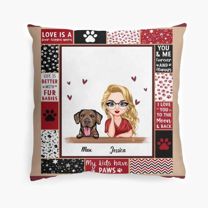 Personalized Pillowcase - Gift For Dog Lover - Dog Mom ARND037