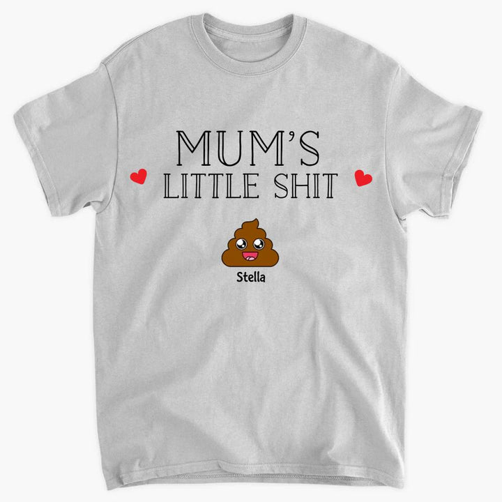 Personalized T-shirt - Gift For Mom - Mom's Little Shits ARND036