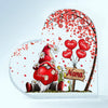 Personalized Heart-shaped Acrylic Plaque - Gift For Grandma - Grandma&#39;s Heart ARND036