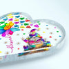 Personalized Heart-shaped Acrylic Plaque - Gift For Grandma - Gnome Nana Sweet Hearts ARND037