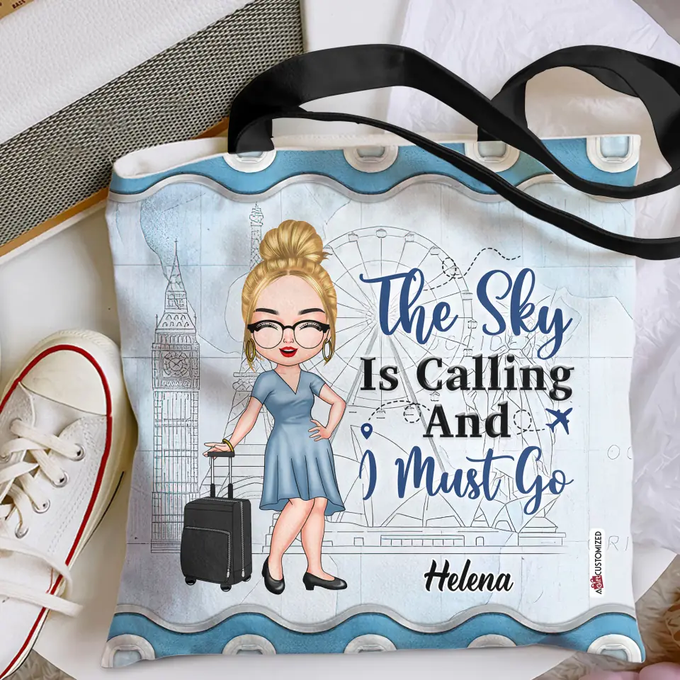 Personalized Tote Bag - Gift For Traveling Lover - Just A Girl Who Loves Cruising ARND0014