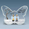 Personalized Butterfly Acrylic Plaque - Gift For Family - I Am Always With You