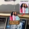 Personalized Car Hanging Ornament - Gift For Family Member - Like Mother Like Daughter Oh Crap ARND0014 AGCPD029
