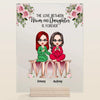 Personalized Acrylic Plaque - Gift For Mom - The Love Between Mom And Daughters Is Forever ARND037