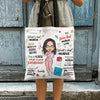 Personalized Tote Bag - Gift For Nurse - World&#39;s Best Nurse ARND005