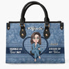 Personalized Leather Bag - Gift For Office Staff - Humble As Ever But Aware Of My Value ARND0014